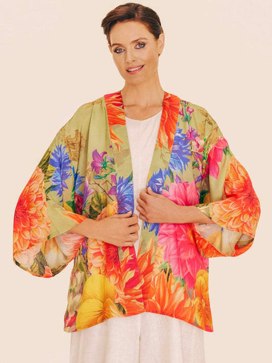 BLOOMS KIMONO TOP