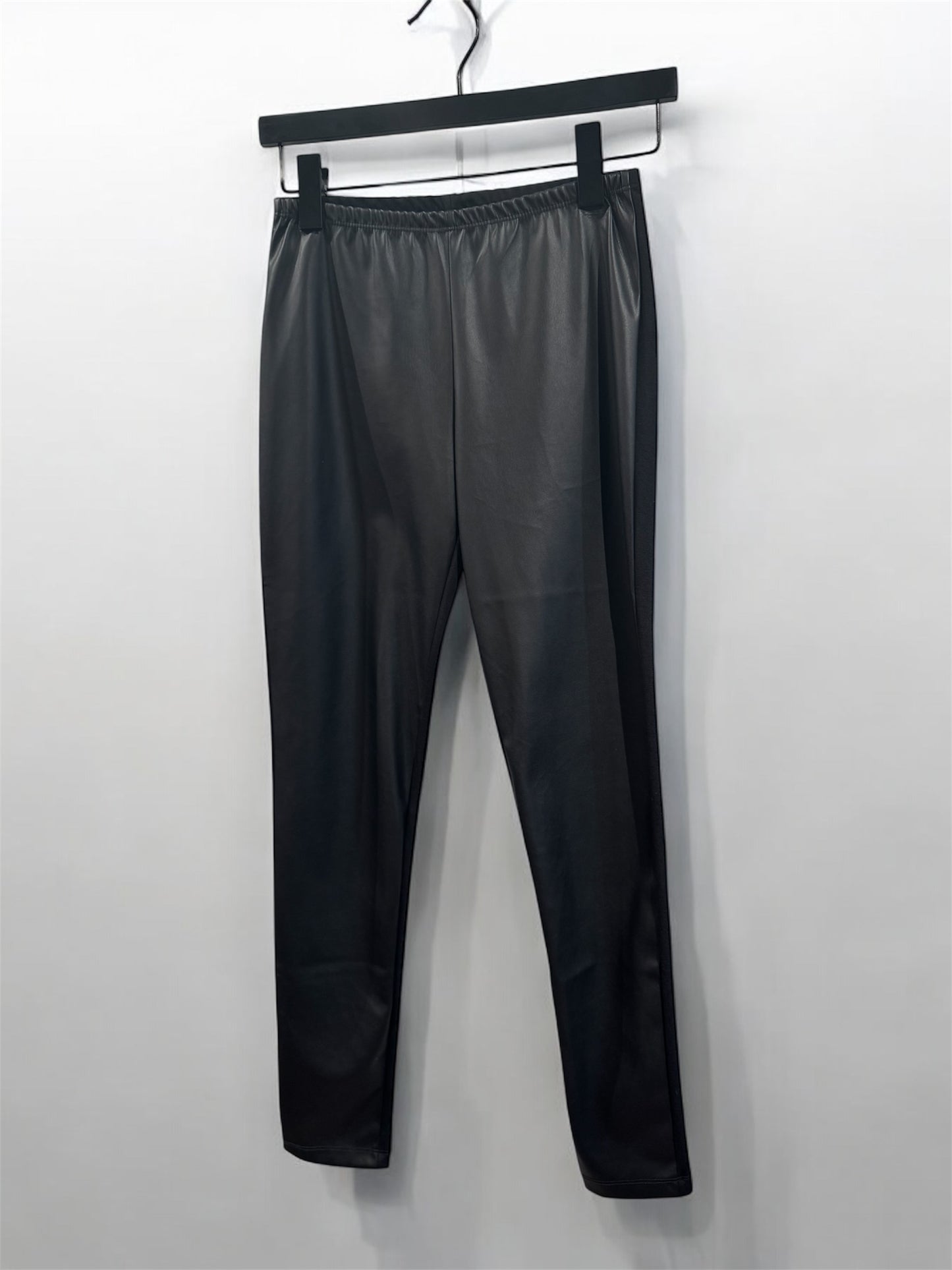 PLEATHER/KNIT LEGGING MARIA BELLENTANI