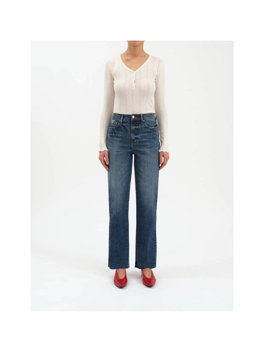 SUNDAZE HIGH RISE STRAIGHT JEAN