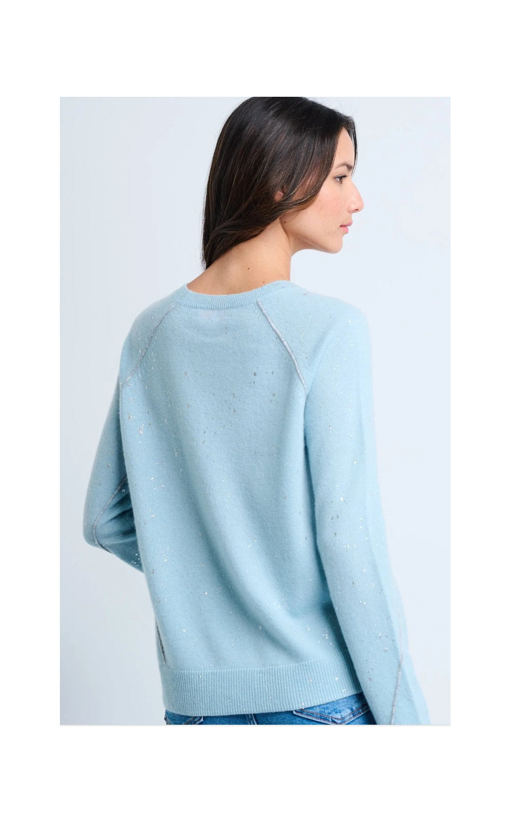 DIAMOND DUST PULLOVER SWEATER