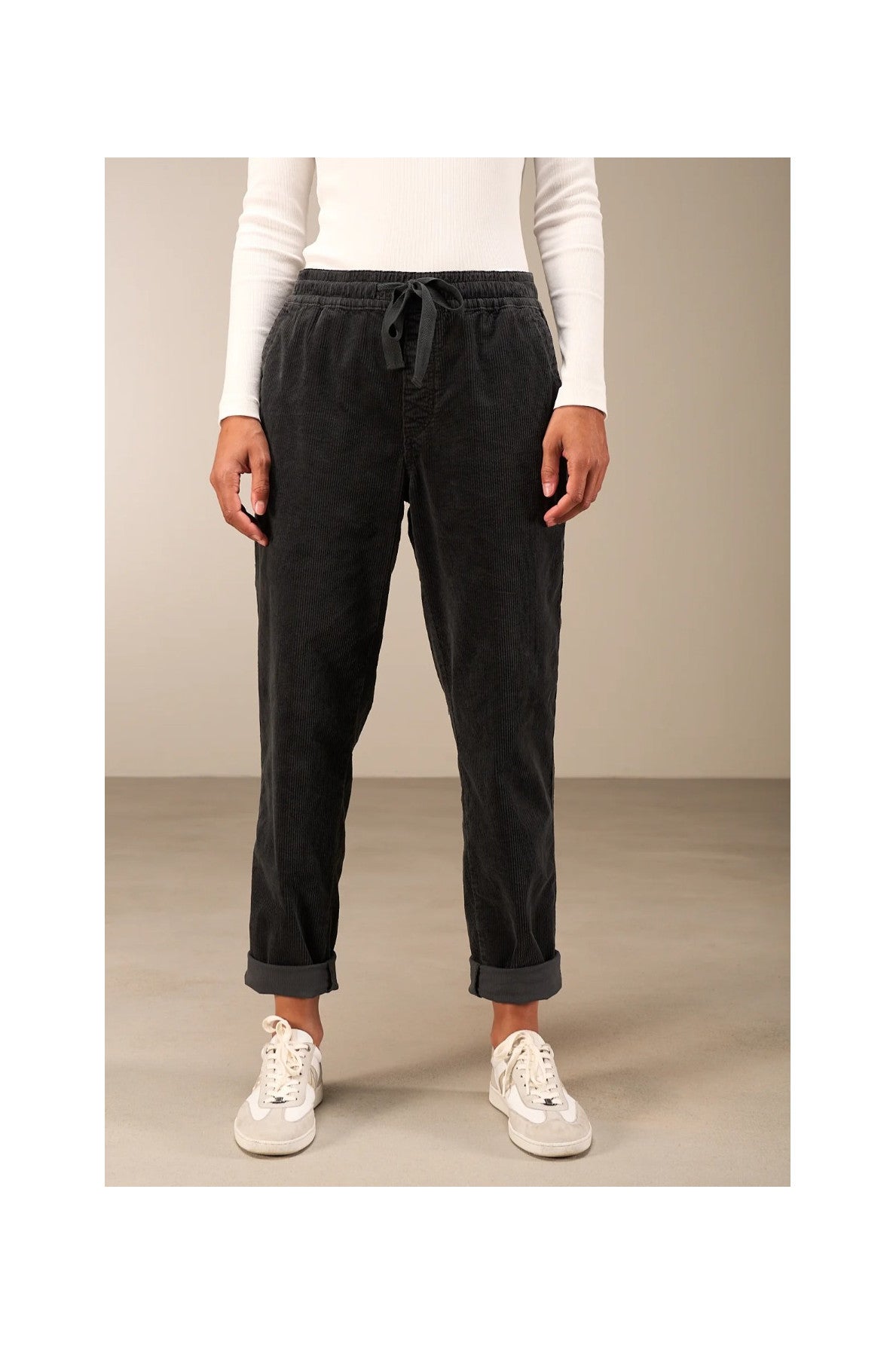 CORDUROY PULL-ON JOGPANTS