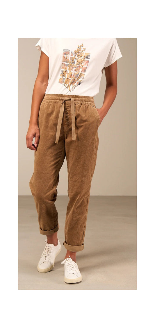 CORDUROY PULL-ON JOGPANTS