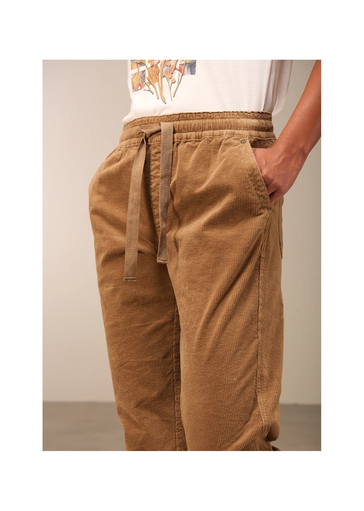 CORDUROY PULL-ON JOGPANTS