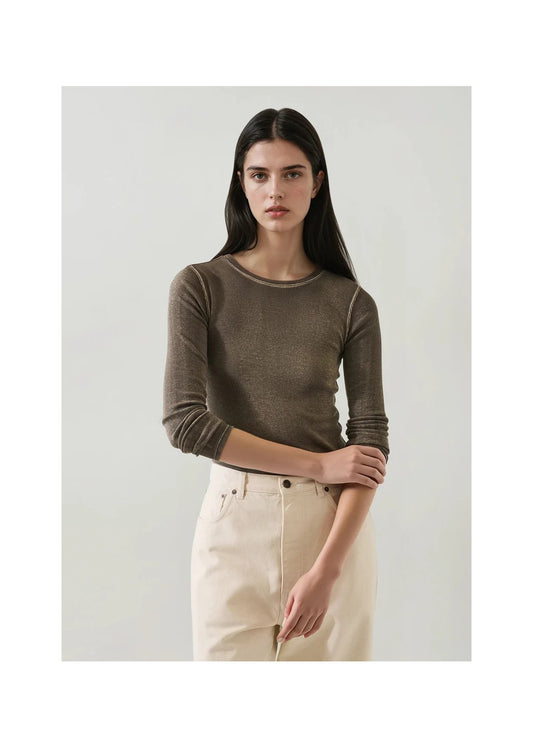 VINTAGE RIB CREWNECK T-SHIRT