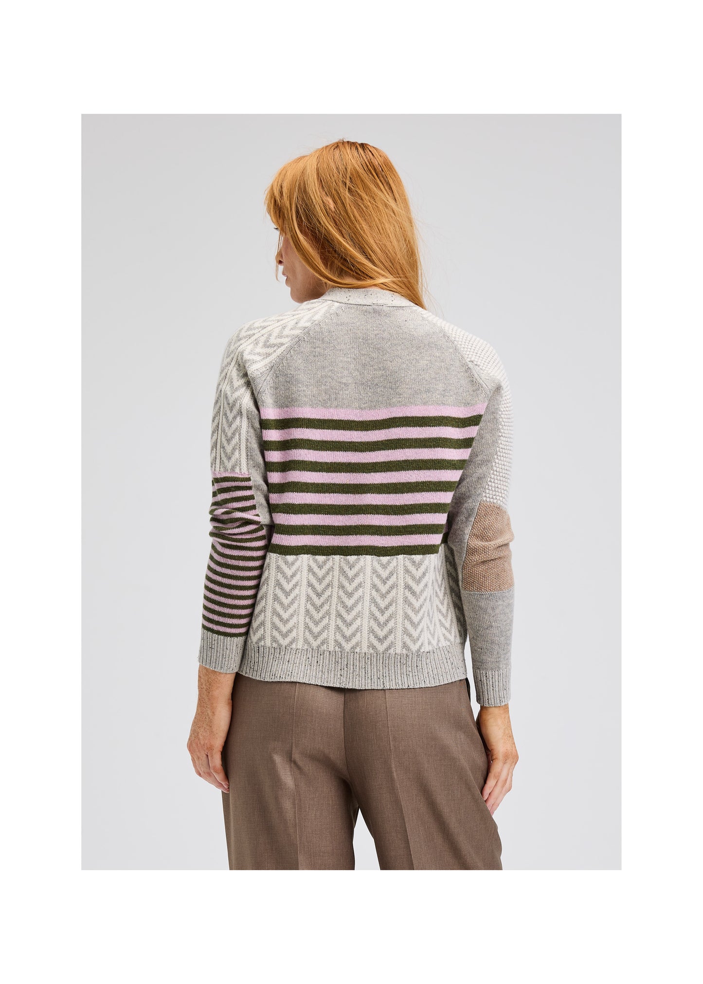 PATCHWORK CARDIGAN
