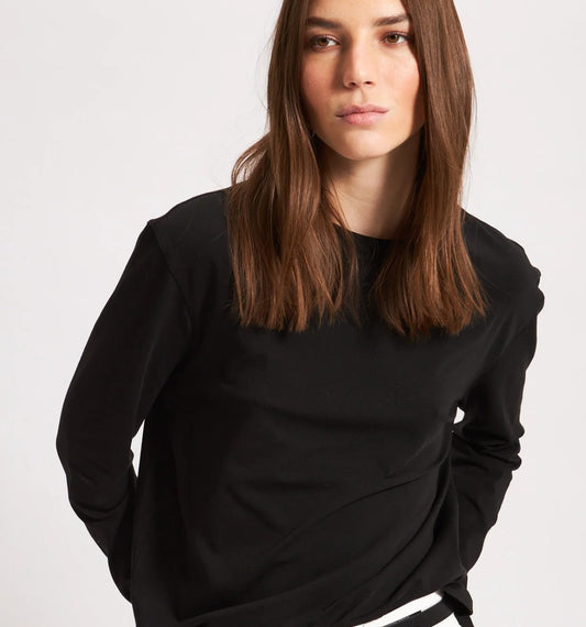ICONIC BOYFRIEND CREW NECK T-SHIRT