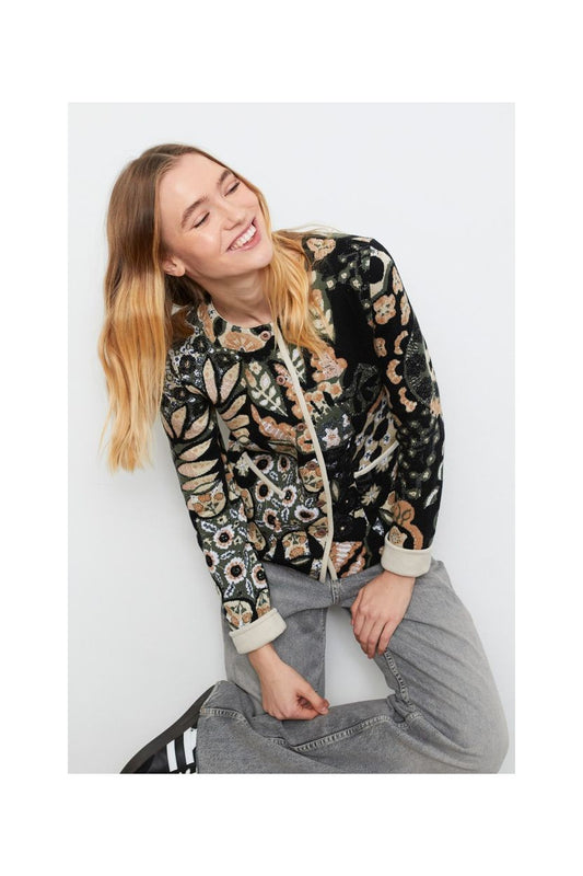 LEAF CARDIGAN SWEATER