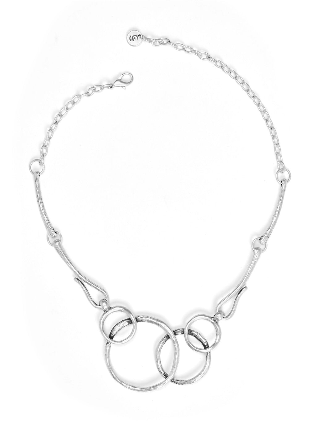 HOOP PEWTER NECKLACE CHANOUR