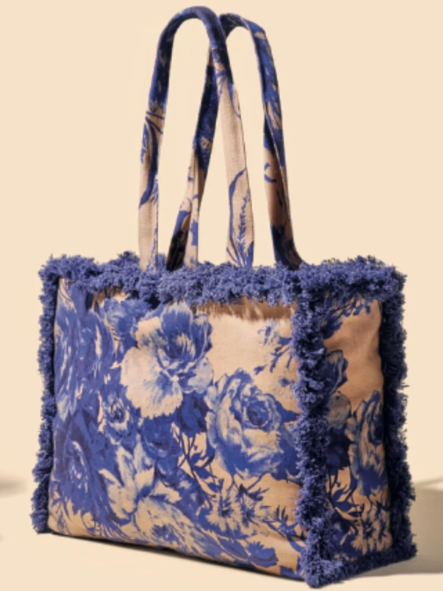 CHINA BLUE TOTE BAG