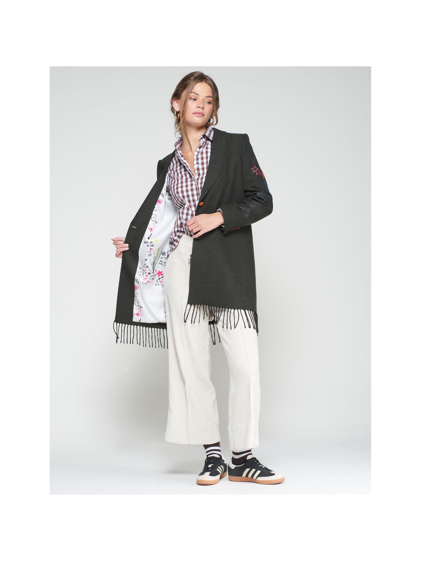 GRAFFITI LONG BLAZER