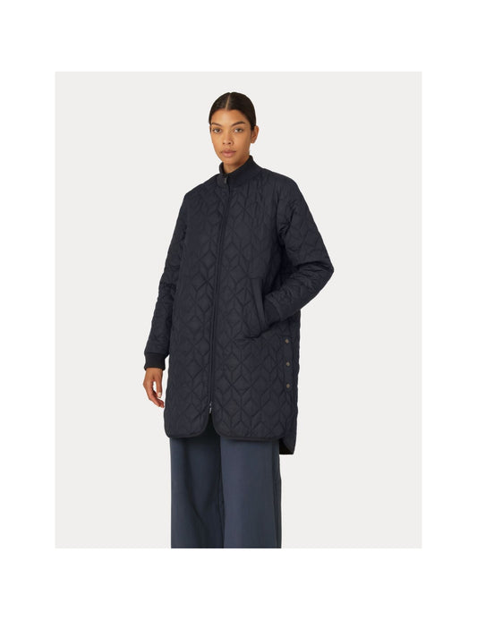 PADDED QUILT LONGER COAT