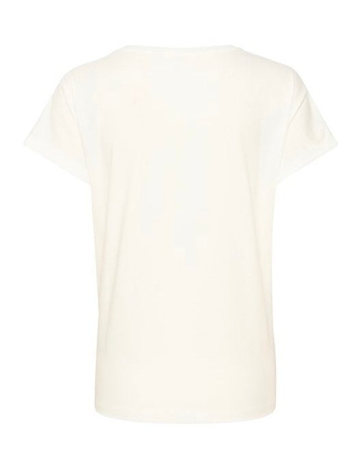 IRMA FLOWER PRINT T-SHIRT CREAM