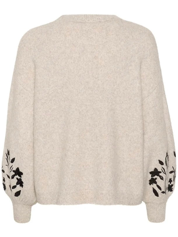 LISETTE KNIT PULLOVER KAFFE