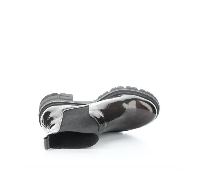 PATENT CHUNKY BOOTIE