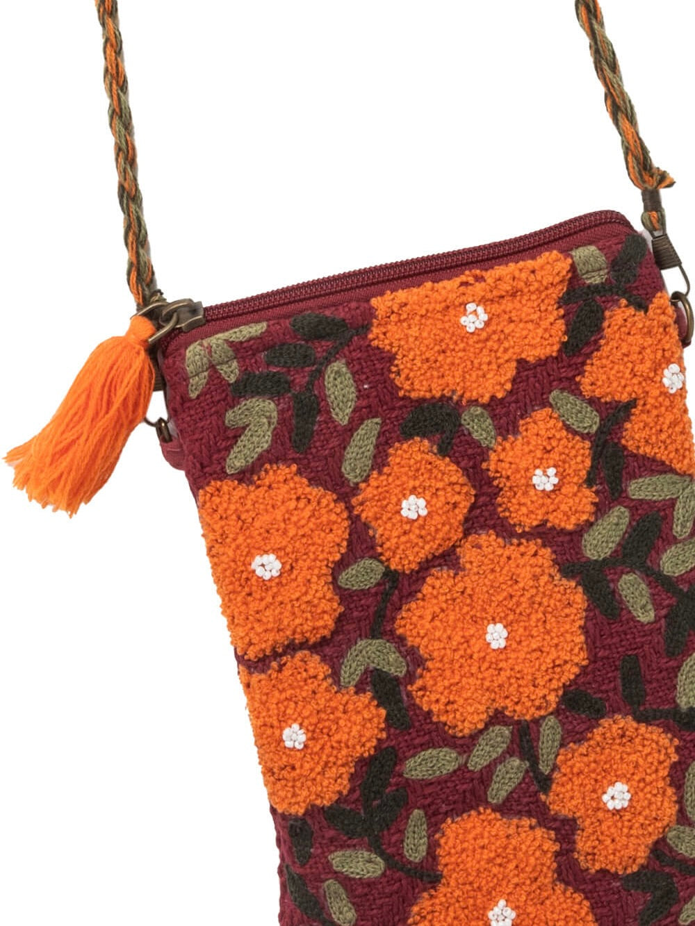 CROSS BODY SMALL BAG FLOWERS TRANQUILLO