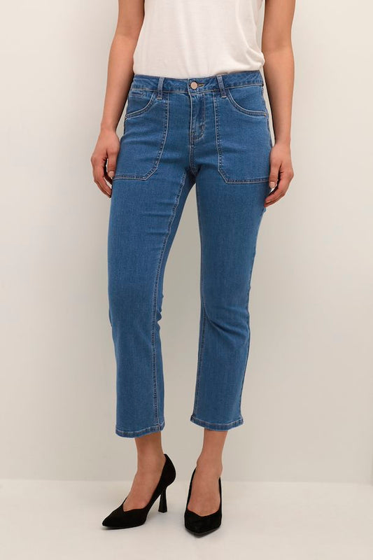 LONE 7/8 BOOTCUT MID RISE PANT