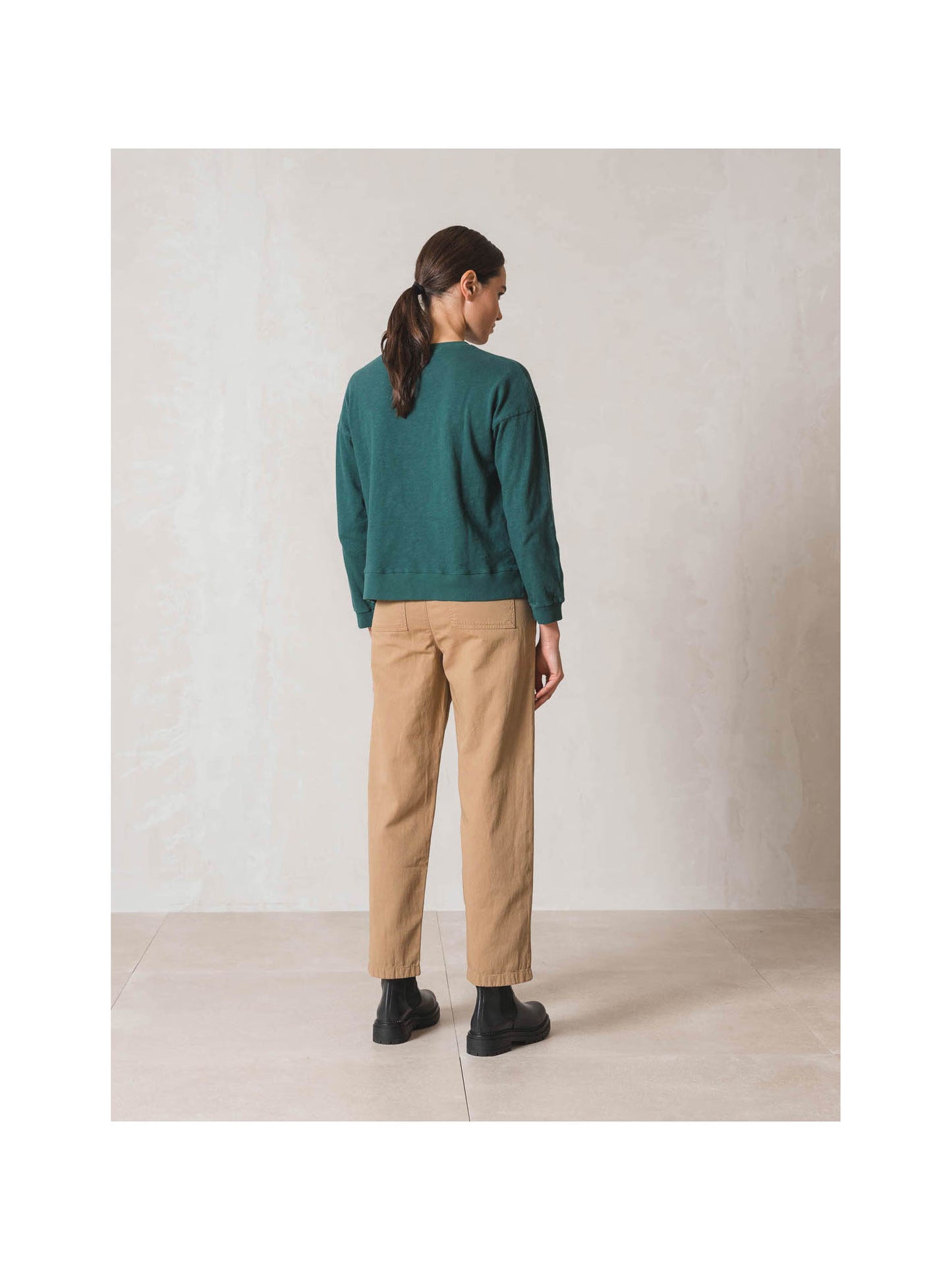 HIGH WAISTED WIDE PANT INDI & COLD