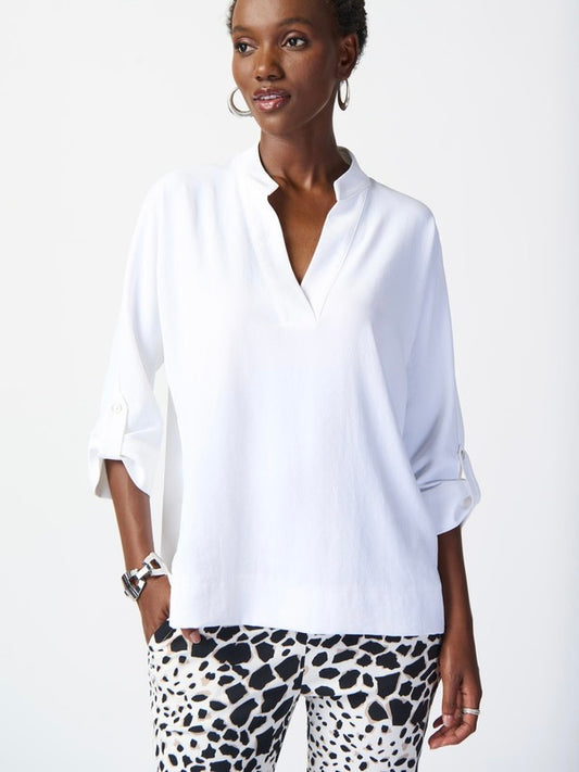 BOXY TOP WITH DOLMAN SLEEVES