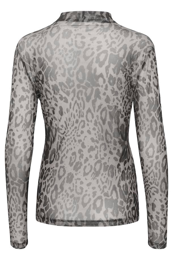 LONG SLEEVE MESH T-SHIRT KAFFE