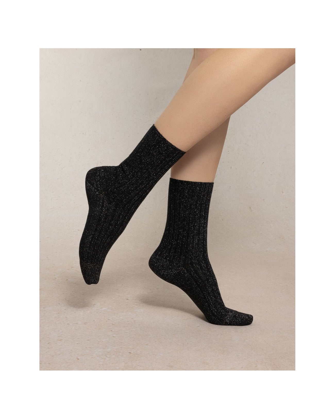 RIBBER LUREX SOCK