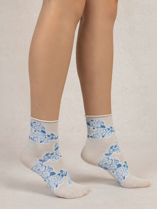 FLORAL VINE SOCK