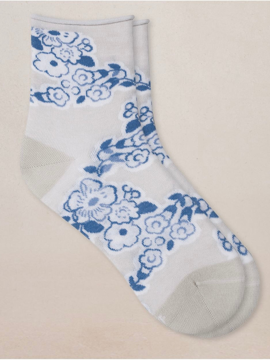 FLORAL VINE SOCK