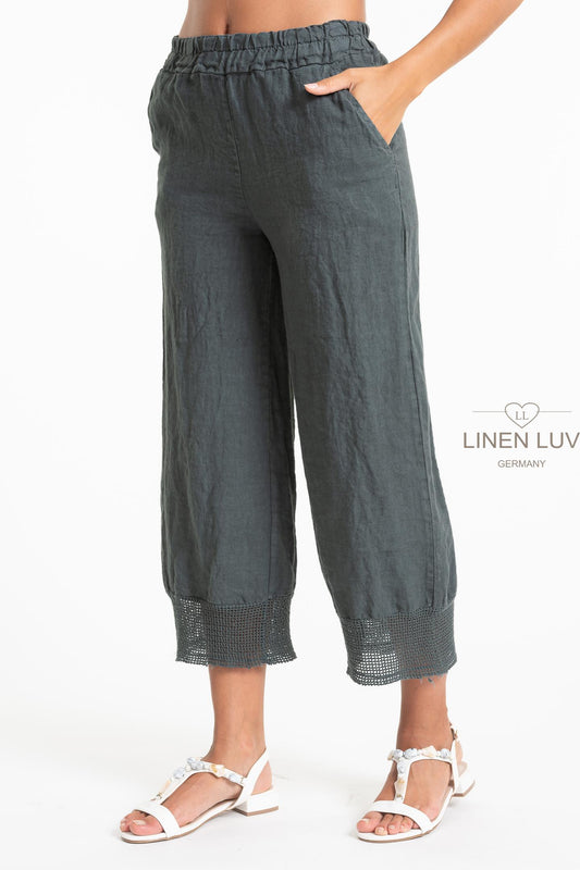 PULL ON  LINEN PANT
