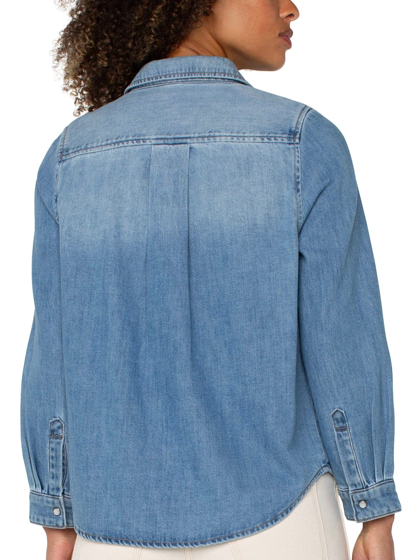 JEAN 2 POCKETS SHIRT