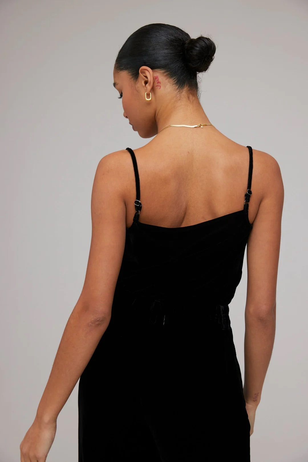 COWL NECK VELVET CAMISOLE BELLA DAHL