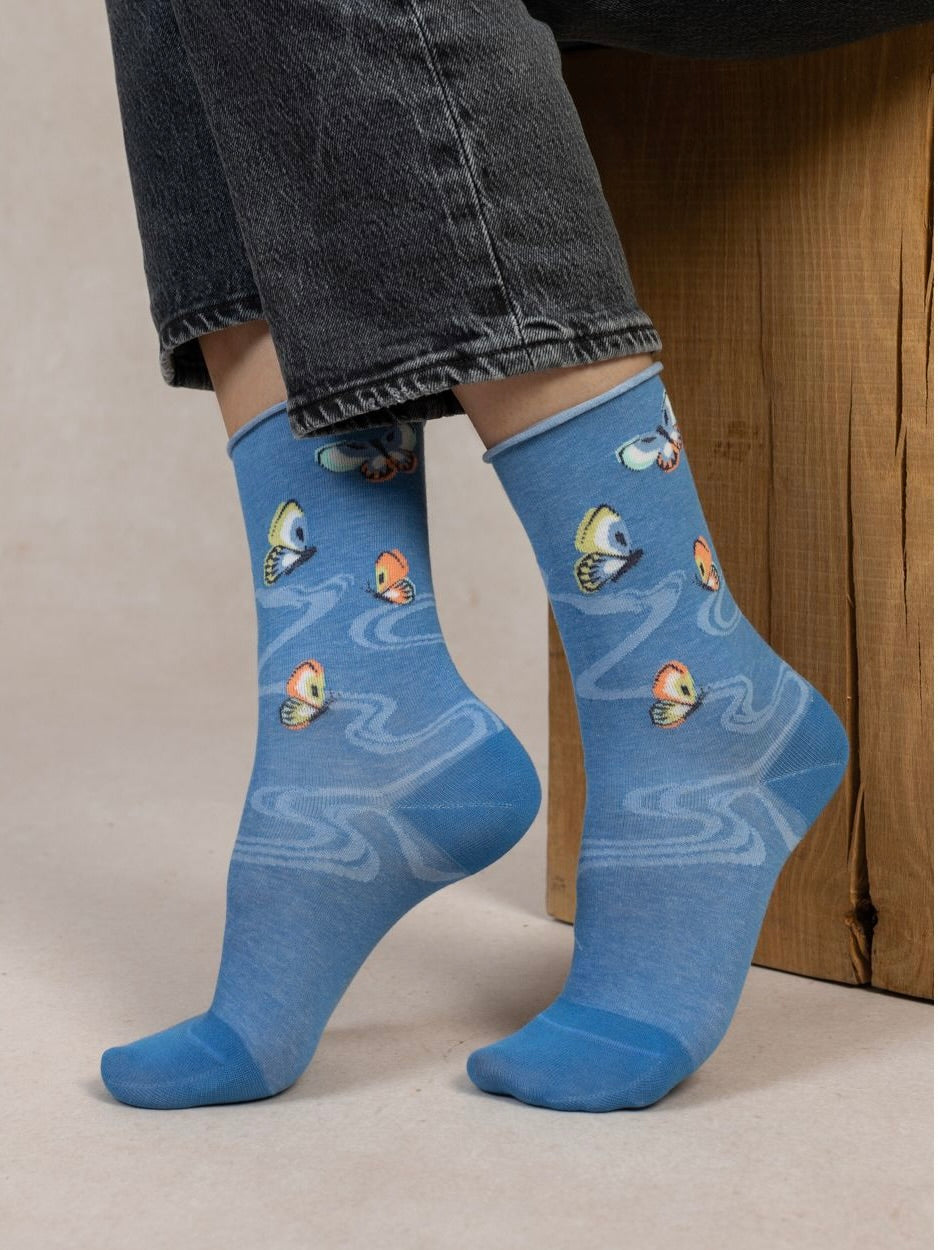 BUTTERFLIES SOCK