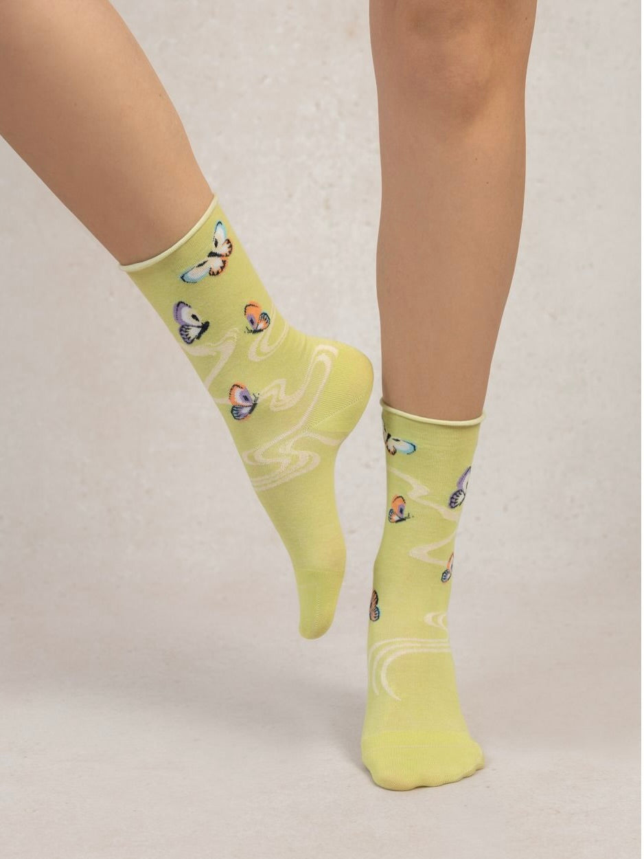 BUTTERFLIES SOCK