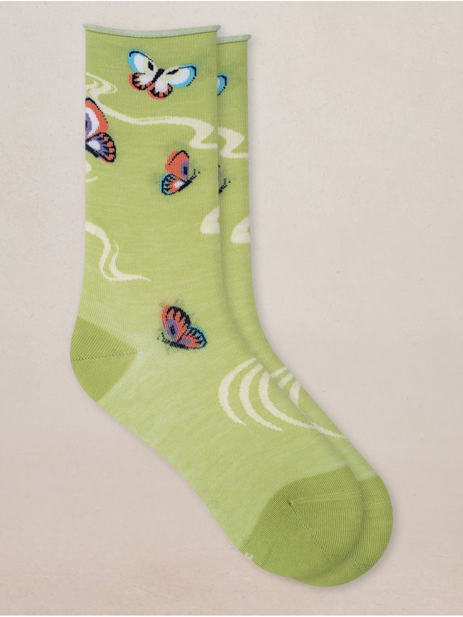 BUTTERFLIES SOCK