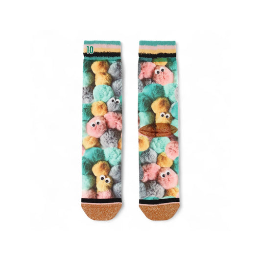CUTIE FUR BALLS SOCK